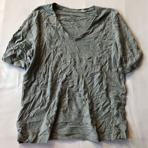 Women By Chicos Size 2 Gray Color Top - 1150